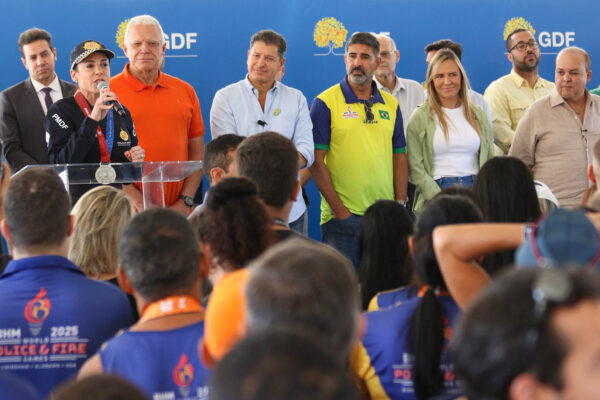 GDF homenageia forças de segurança por desempenho nos Jogos Mundiais de Policiais e Bombeiros
